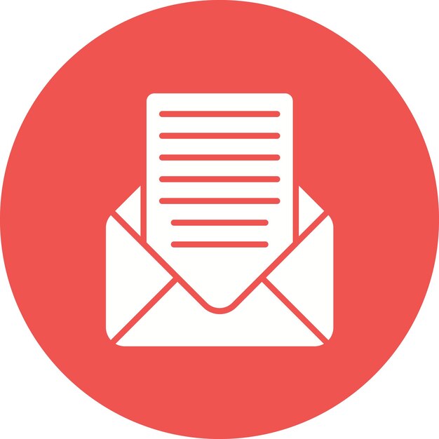 Imagen vectorial de icono de letra Se puede usar para marketing
