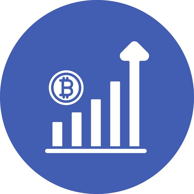 Imagen vectorial del icono de Libertad Económica Se puede utilizar para la criptomoneda