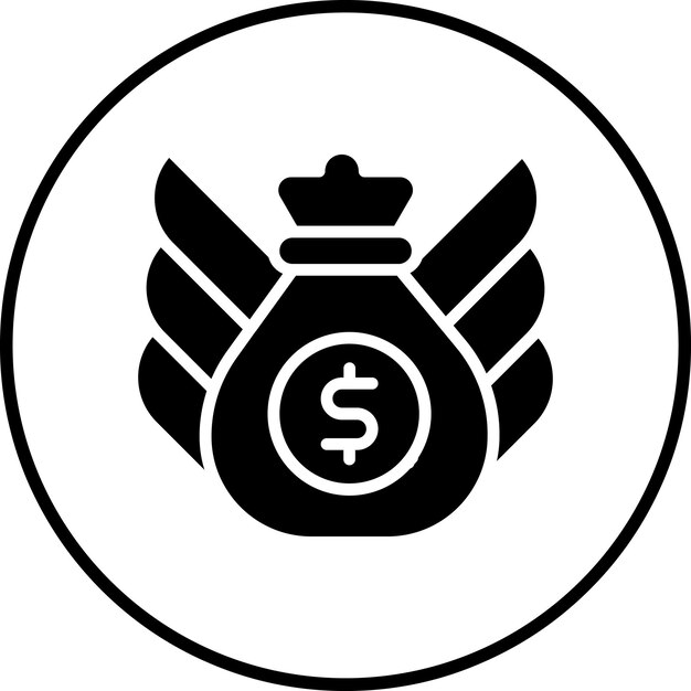 Imagen vectorial del icono de libertad Se puede utilizar para la economía Gig
