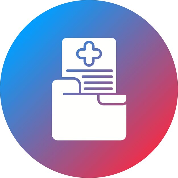 Imagen vectorial del icono de licencia por enfermedad Puede utilizarse para Recursos Humanos