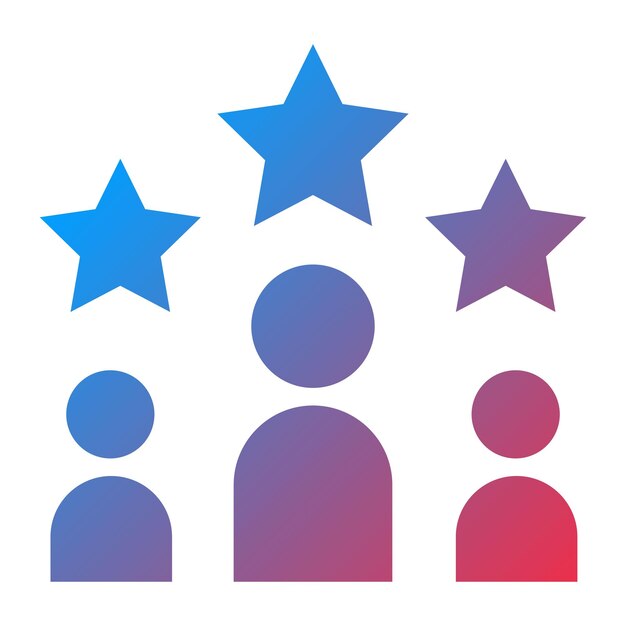 Imagen vectorial del icono de liderazgo de mercado Se puede utilizar para Business Analytics