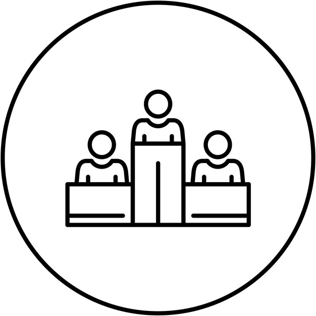 La imagen vectorial del icono de liderazgo se puede utilizar para las habilidades para la vida