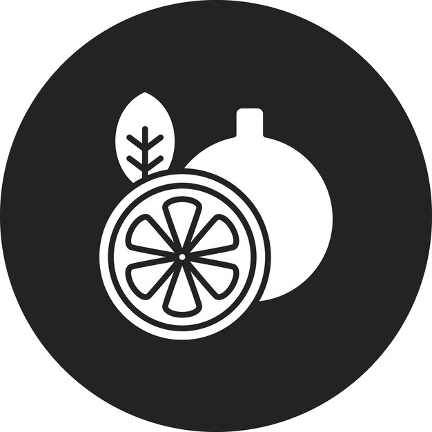 La imagen vectorial del icono del limón se puede usar para el otoño