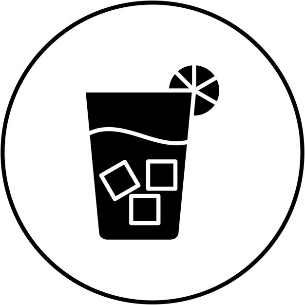 Imagen vectorial de icono de limonada Se puede usar para fiestas y celebraciones