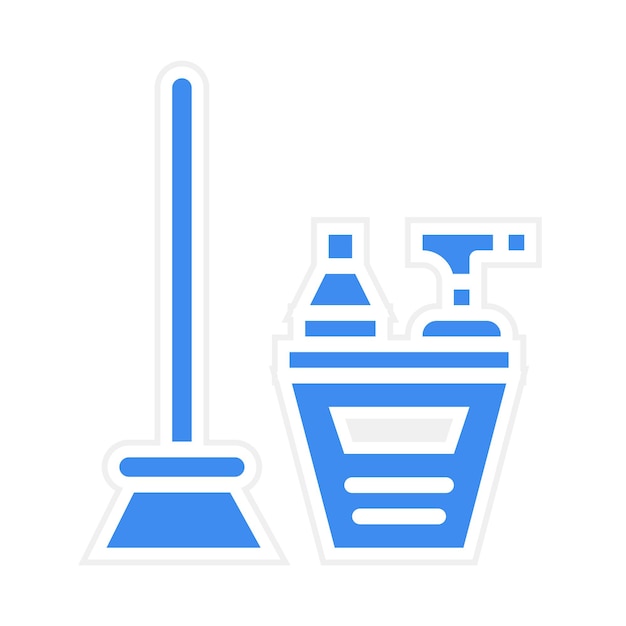 Imagen vectorial de icono de limpieza Se puede utilizar para la lavandería