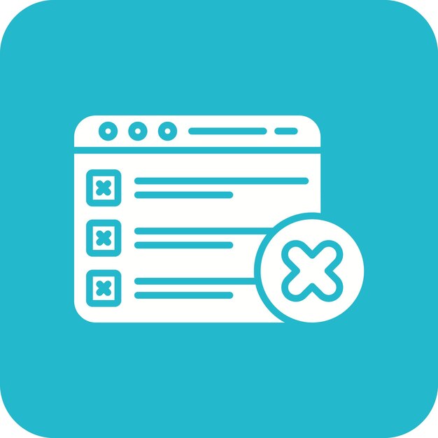 Imagen vectorial del icono de la lista de comprobación de SEO Se puede utilizar para el marketing