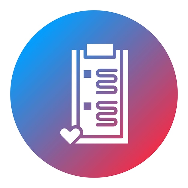 Imagen vectorial del icono de la lista de deseos Se puede usar para el comercio electrónico de juegos