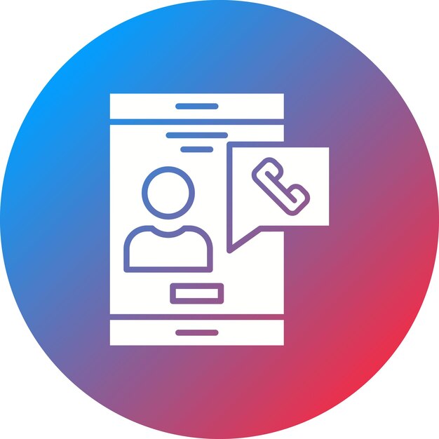 Imagen vectorial del icono de llamada Se puede utilizar para comunicaciones