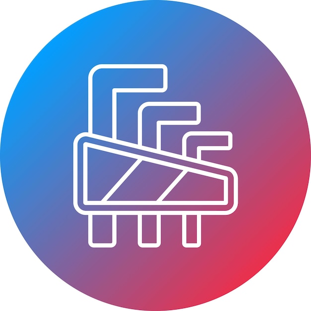 Imagen vectorial del icono de la llave de Allen Se puede utilizar para la fontanería