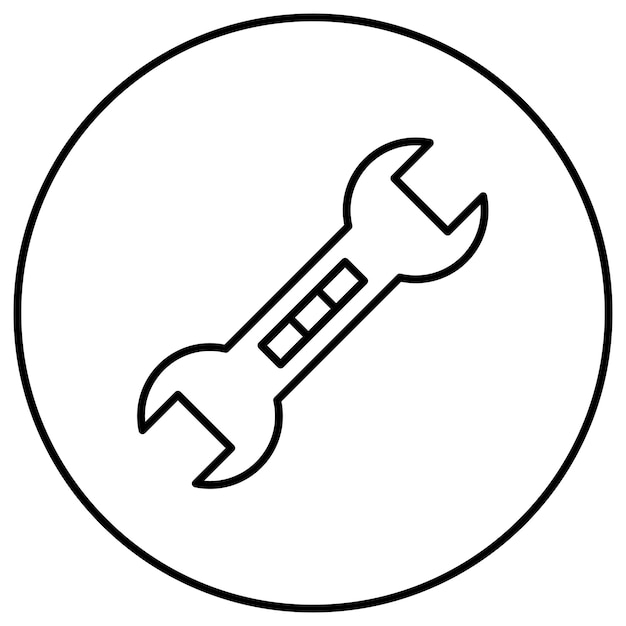 Imagen vectorial del icono de la llave se puede utilizar para el inicio de la empresa