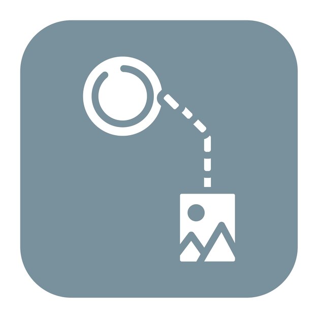 Imagen vectorial del icono del llavero Se puede usar para Locksmith