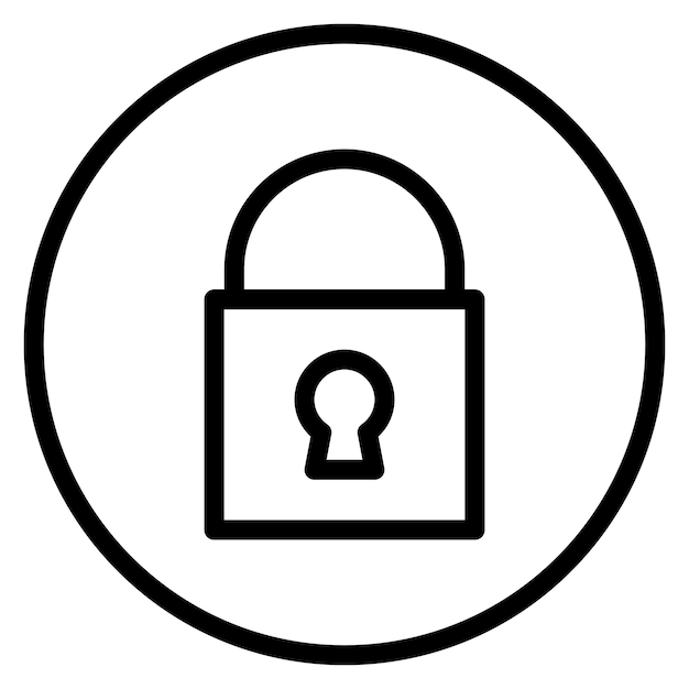 La imagen vectorial del icono de Lockpit Kit se puede utilizar para la investigación de delitos