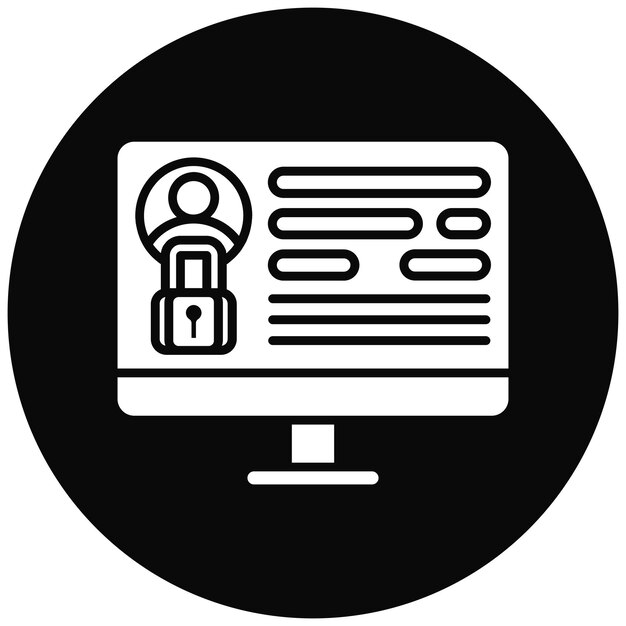 Imagen vectorial de icono de logotipo Se puede utilizar para alojamiento web