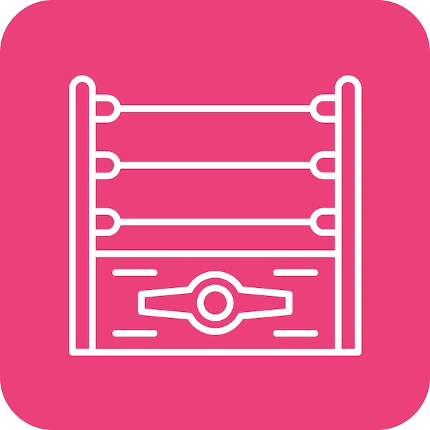 Imagen vectorial de icono de lucha libre Se puede usar para los Juegos Olímpicos