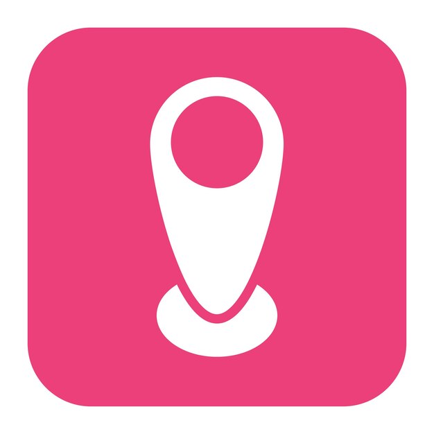 Imagen vectorial del icono del lugar Se puede utilizar para eventos de premios