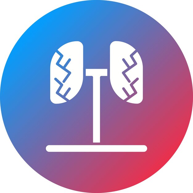 La imagen vectorial del icono de Lungs Of The World se puede usar para In The Wild