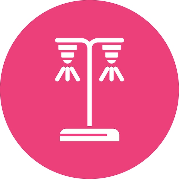 Imagen vectorial de icono de luz al aire libre Puede utilizarse para jardinería