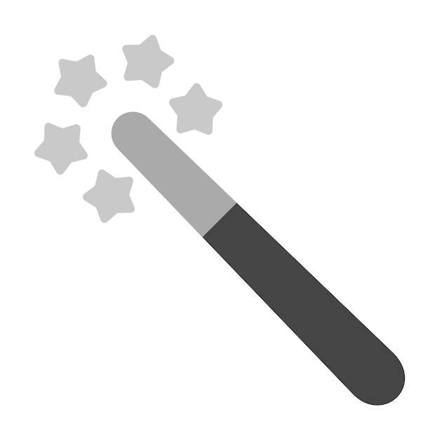 Imagen vectorial del icono de Magic Stick Se puede usar para el bebé