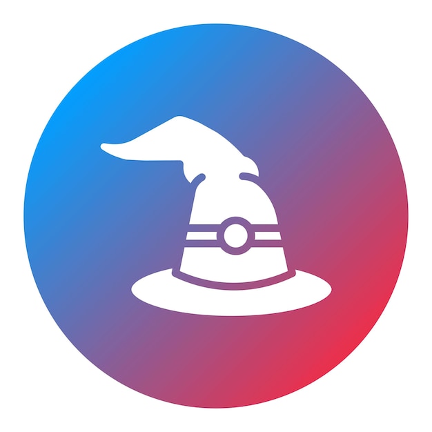 Imagen vectorial del icono del mago Se puede usar para Fairytale