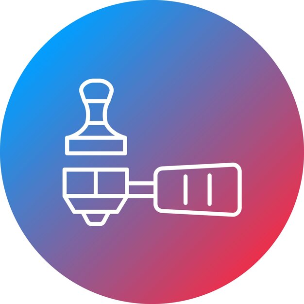 Imagen vectorial del icono del manipulador de café Se puede usar para Coffee Shop