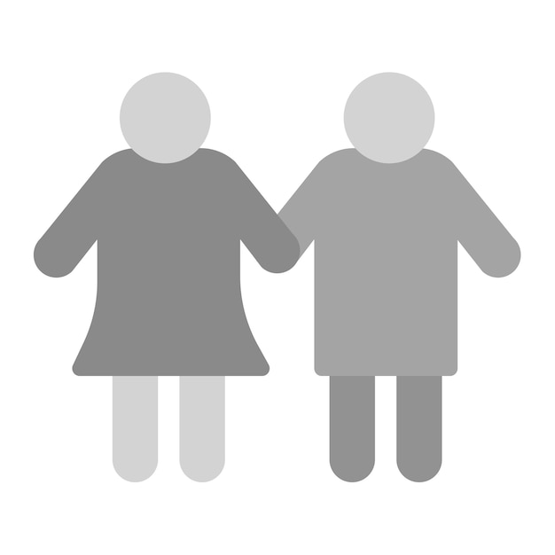 Imagen vectorial del icono de las manos se puede usar para la maternidad