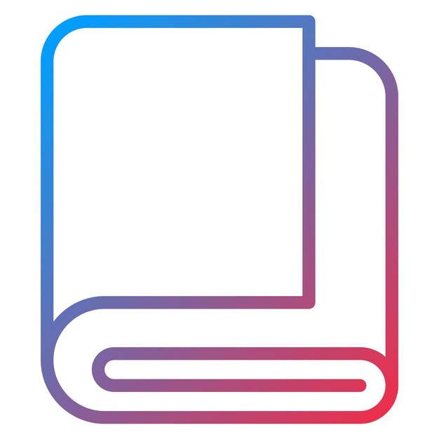 Imagen vectorial del icono de la manta Se puede usar para sin techo