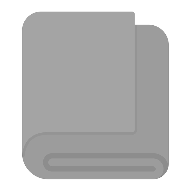 Imagen vectorial del icono de la manta Se puede usar para sin techo