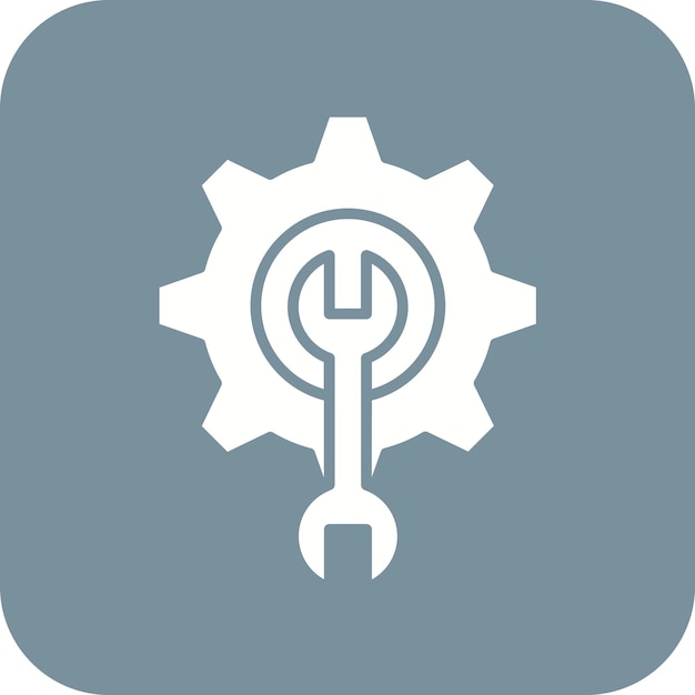 Imagen vectorial de icono de mantenimiento Puede utilizarse para personas de negocios