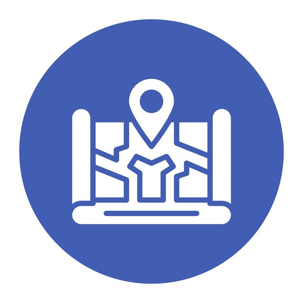 Imagen vectorial del icono del mapa del brote Se puede utilizar para las enfermedades infecciosas