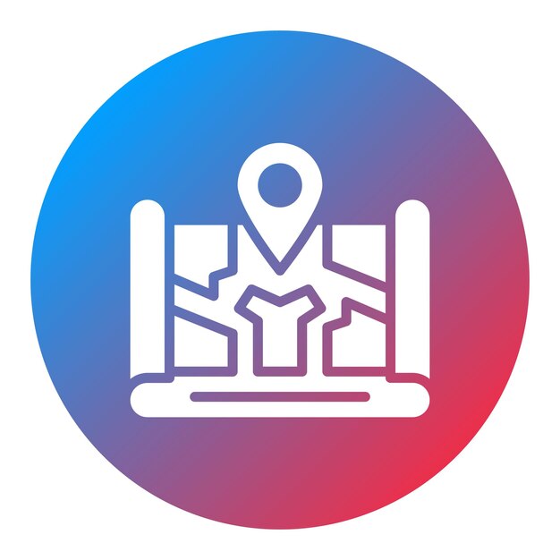 Imagen vectorial del icono del mapa del brote Se puede utilizar para las enfermedades infecciosas
