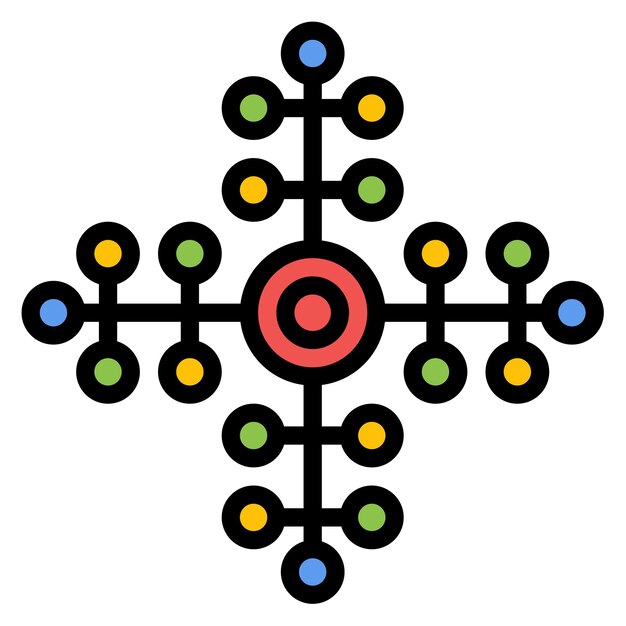Imagen vectorial del icono del mapa del concepto Se puede utilizar para el manejo de crisis