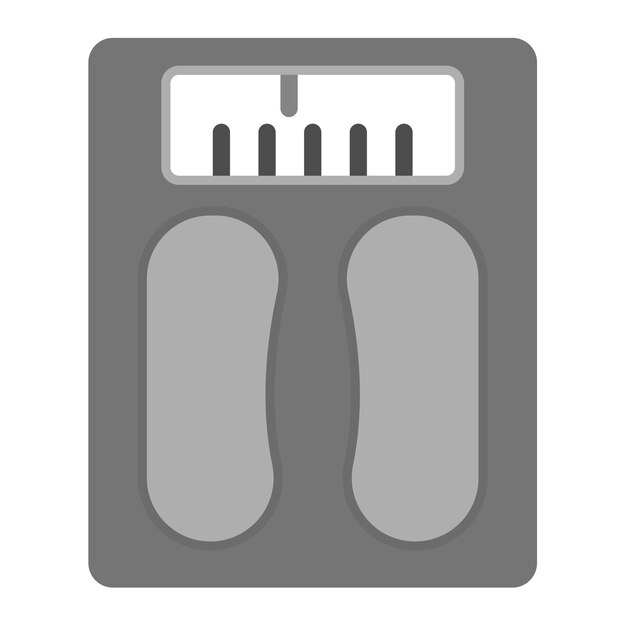 Imagen vectorial del icono de la máquina de pesaje Se puede utilizar para la lavandería
