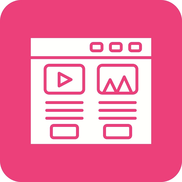 Imagen vectorial del icono de la marca Se puede utilizar para SEO y SEM