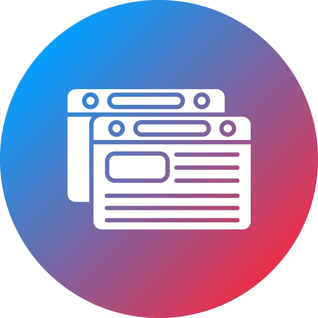 Imagen vectorial de icono de marketing de contenido Se puede utilizar para la Agencia de Medios Sociales
