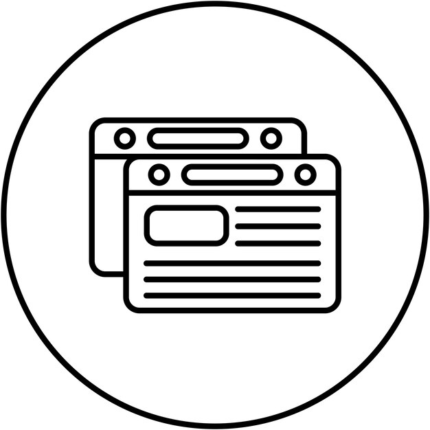 Imagen vectorial de icono de marketing de contenido Se puede utilizar para la Agencia de Medios Sociales