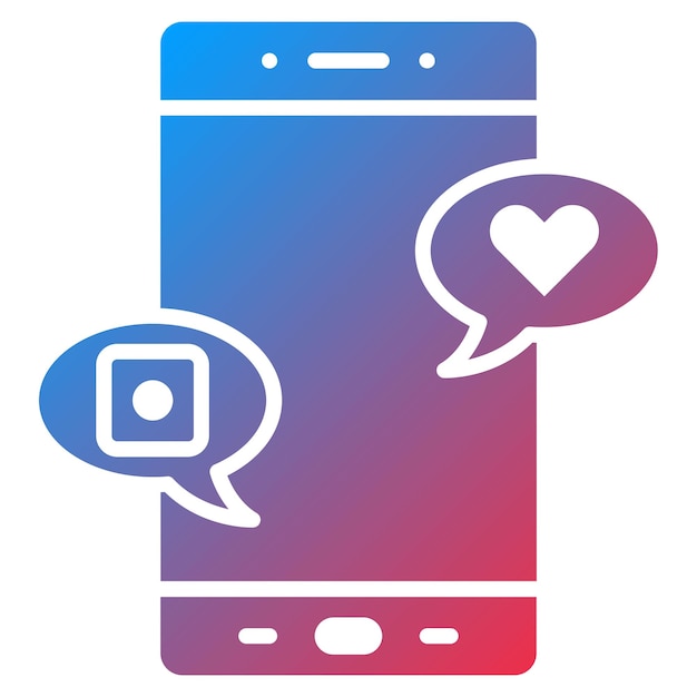 Imagen vectorial de icono de marketing móvil Se puede utilizar para la tecnología de marketing