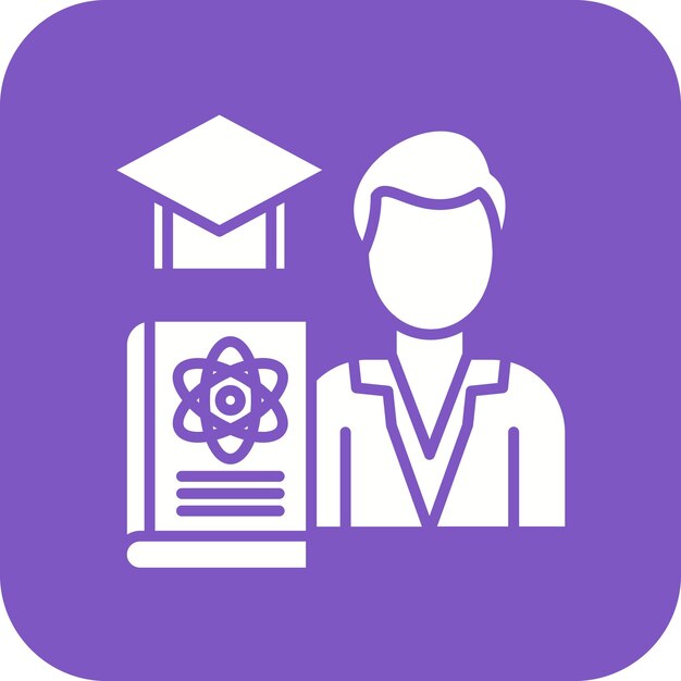 Imagen vectorial de icono masculino puede utilizarse para capacitación empresarial