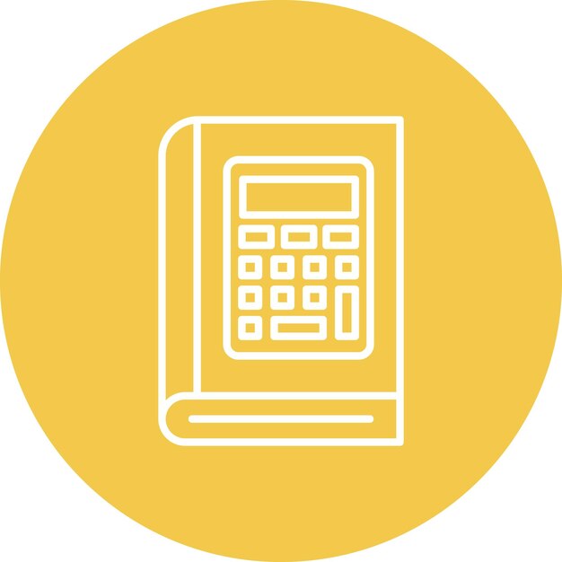 Imagen vectorial de icono de matemáticas Se puede usar para Educación