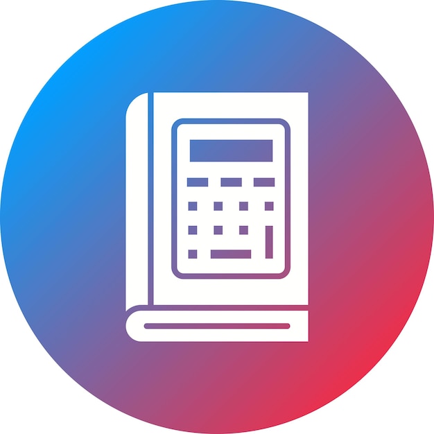 Imagen vectorial de icono de matemáticas Se puede usar para Educación