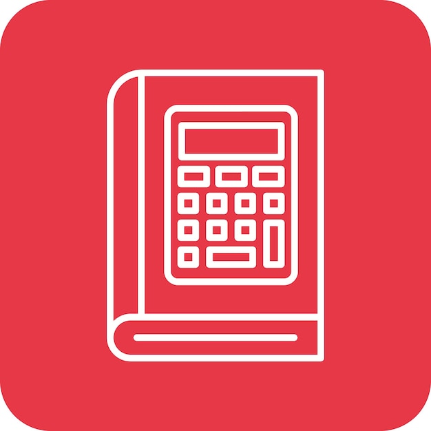 Imagen vectorial de icono de matemáticas Se puede usar para Educación