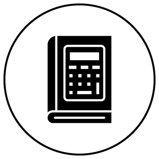 Imagen vectorial de icono de matemáticas Se puede usar para Educación