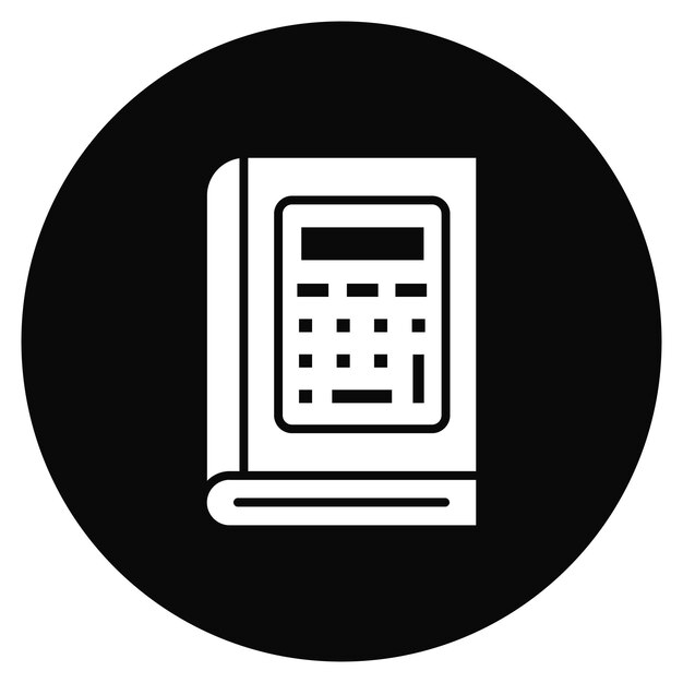 Imagen vectorial de icono de matemáticas Se puede usar para Educación