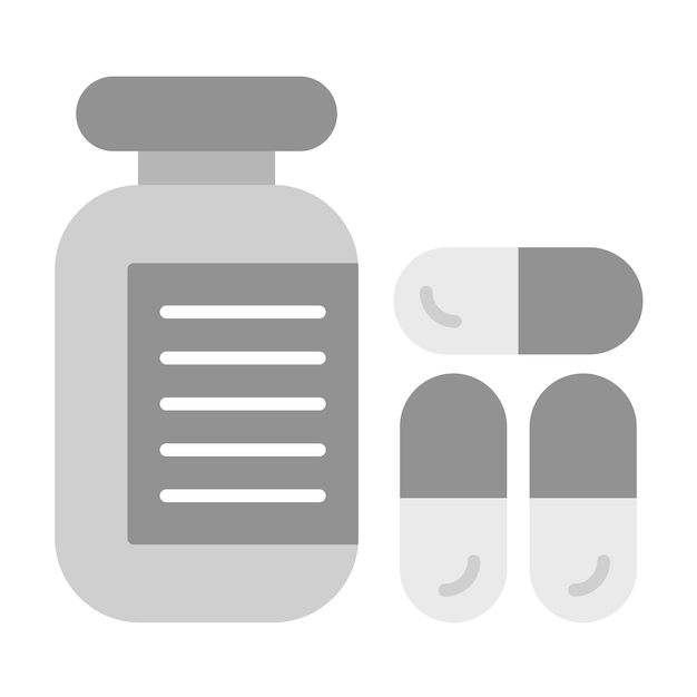 Imagen vectorial del icono de la medicina Se puede utilizar para la medicina I
