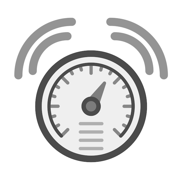 Imagen vectorial del icono del medidor inteligente Se puede utilizar para Smart Home