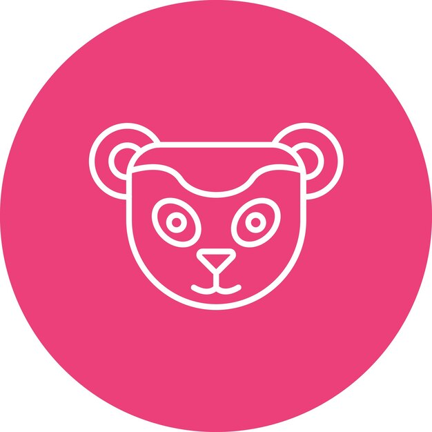 La imagen vectorial del icono de Meerkat se puede usar para In The Wild