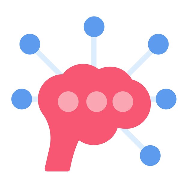 Imagen vectorial del icono de Memorias Compartidas Se puede usar para Amistad