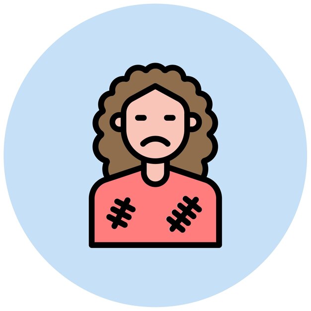 Imagen vectorial del icono del mendigo Se puede usar para los sin techo