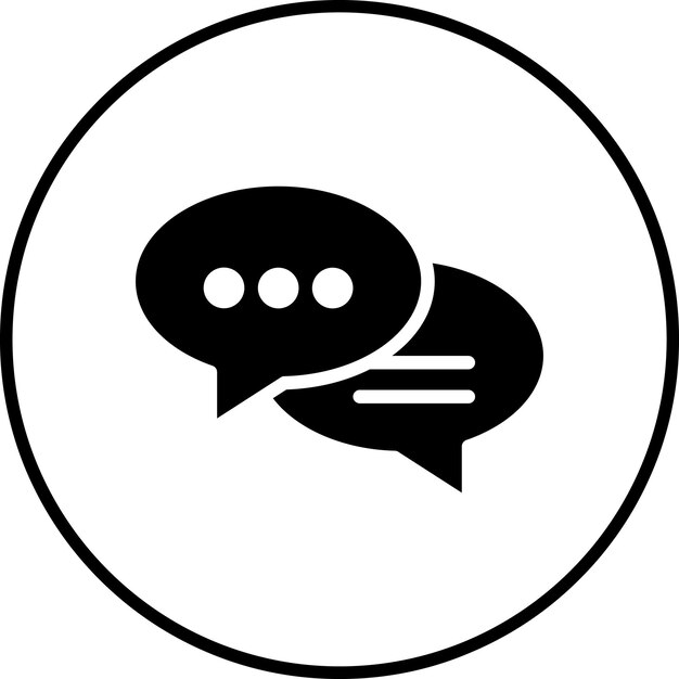 La imagen vectorial del icono del mensaje se puede utilizar para Contacta con nosotros