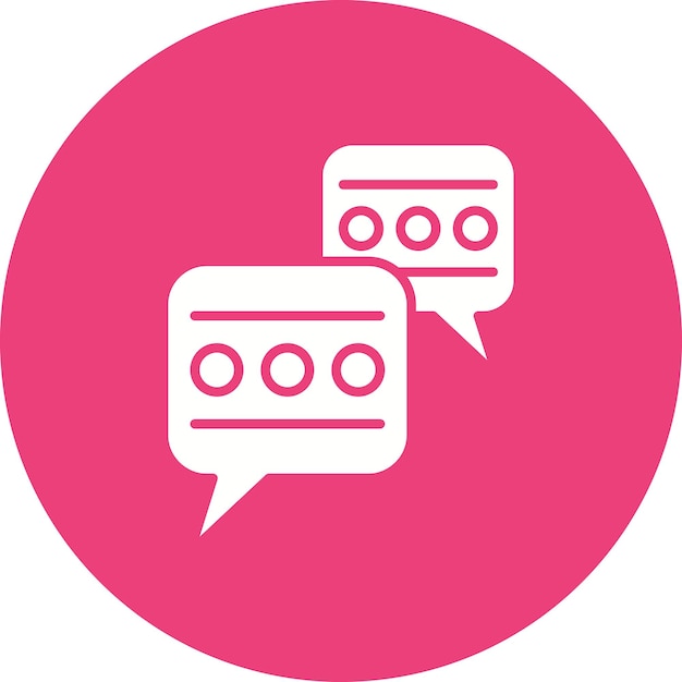 Imagen vectorial de icono de mensaje de texto Se puede utilizar para Comunicación y Medios