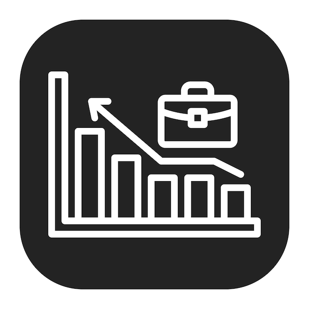 Imagen vectorial del icono del mercado de trabajo Se puede utilizar para la búsqueda de cabezas